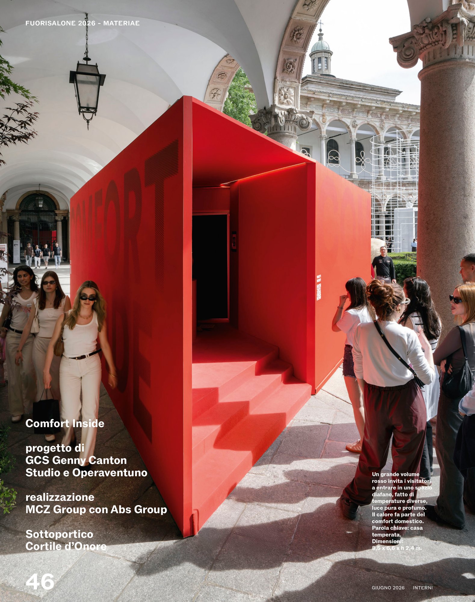 Pagina pubblicata — Comfort Inside